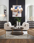 Repose - Oversized Ivory Bench