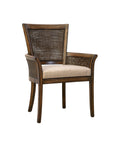 Langley - Arm Chair - Dark Brown
