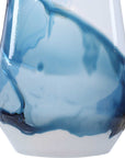 Windswept - 1 Light Mini Pendant - Blue & White