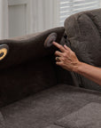 Zofa - Power Sleep Sofa With Power Headrests & Lumbar