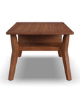 Ludwig - Occasional Rectangular Coffee Table With Drawer - Dark Brown