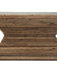 Stackers - Marble Console - Dark Brown