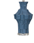Kenora - Table Lamp - Dark Blue / White