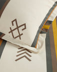 Toluca Canvas - King Comforter Set Set of 3 - Multi Color