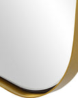 Belvoir - Large Mirror - Antique Brass