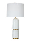 Wake - Table Lamp - White / Brass