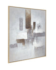 Framed Canvas Urban Stillness - Natural