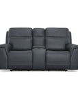 Sawyer - Power Reclining Loveseat With Console, Power Headrests, Lumbar