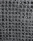 Stonewashed Cotton Waffle Weave - Queen Duvet Cover Set (Set of 3) - Slate