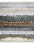 Layers - Landscape Art - Silver