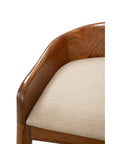 Saddle - Counter Stool - Light Brown