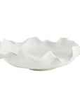 Wave Crest - Outdoor Bowl - White