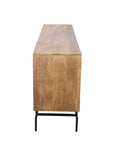 Everett - Server - Rustic Brown Mango / Ivory Bone / Grey Resin