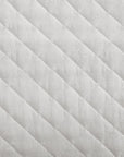 Mystic Stripe - Full/Queen Cotton Gauze Quilt Set Set of 3 - Taupe