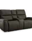 Jarvis - Power Reclining Loveseat With Console & Power Headrests