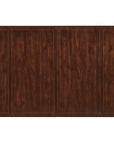 Charleston - Rectangle Leg Dining Table With 2-22" leaves - Dark Brown