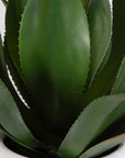 Tierra Agave - Centerpiece With Vase - White