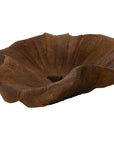 All Teak Bowl - Dark Brown