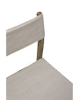 Prescott - Linen Counter Stool - Beige / Light Brown