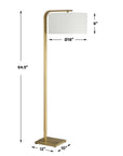 Laight - Floor Lamp - Antique Brass
