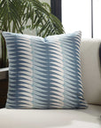 Jetty - Outdoor Pillow - Blue