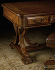 Tynecastle - Writing Desk - Dark Brown