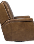RC - Collier Power Swivel Glider Recliner - Brown
