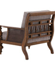 Peterson - Occasional Chair - Dark Brown / Gray