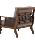 Peterson - Occasional Chair - Dark Brown / Gray