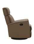Sylas - Recliner Swivel Glider - Tucker-Taupe
