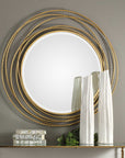 Whirlwind - Round Mirror
