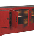 Rosen - Antique Sideboard - Red