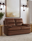 David - Loveseat - Pecan