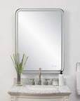 Crofton - Lighted Large Mirror - Black