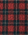 Woodland Plaid - Full/Queen Reversible Quilt Set (Set of 3) - Red / Navy