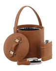 Felix - Ice Bucket & Flask Set - Light Brown