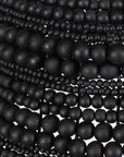 Persephone - Bead 1 Light Pendant - Black