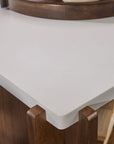 Lincoln - Square Coffee Table With Casters - Light Brown