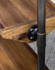 Rhordyn - Industrial Etagere - Light Brown