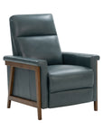 Lewiston (B) - Push Thru The Arm Recliner - Bluegray