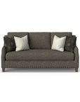 Gianna - Fabric Bench Sofa With Nailhead Trim