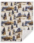 Campfire - Acadia Campfire Sherpa Throw 6 Per Carton - Copper