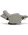 View - Power Swivel Recliner With Power Headrest