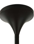 Dewdrop - 1 Light Glass Shade Pendant - Black