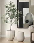 Rustic Ridge - Outdoor Planter - Off-White
