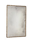 Hammered Edge Mirror - Gold