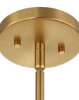 Poppins - 8 Light Brass Chandelier - White / Gold