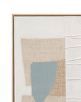 Framed Canvas Soft Geometry - Natural