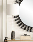 Jenson - Marble Buffet Lamp - Black