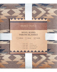 Taos - Twin Wool Blend Blanket - Multi Color